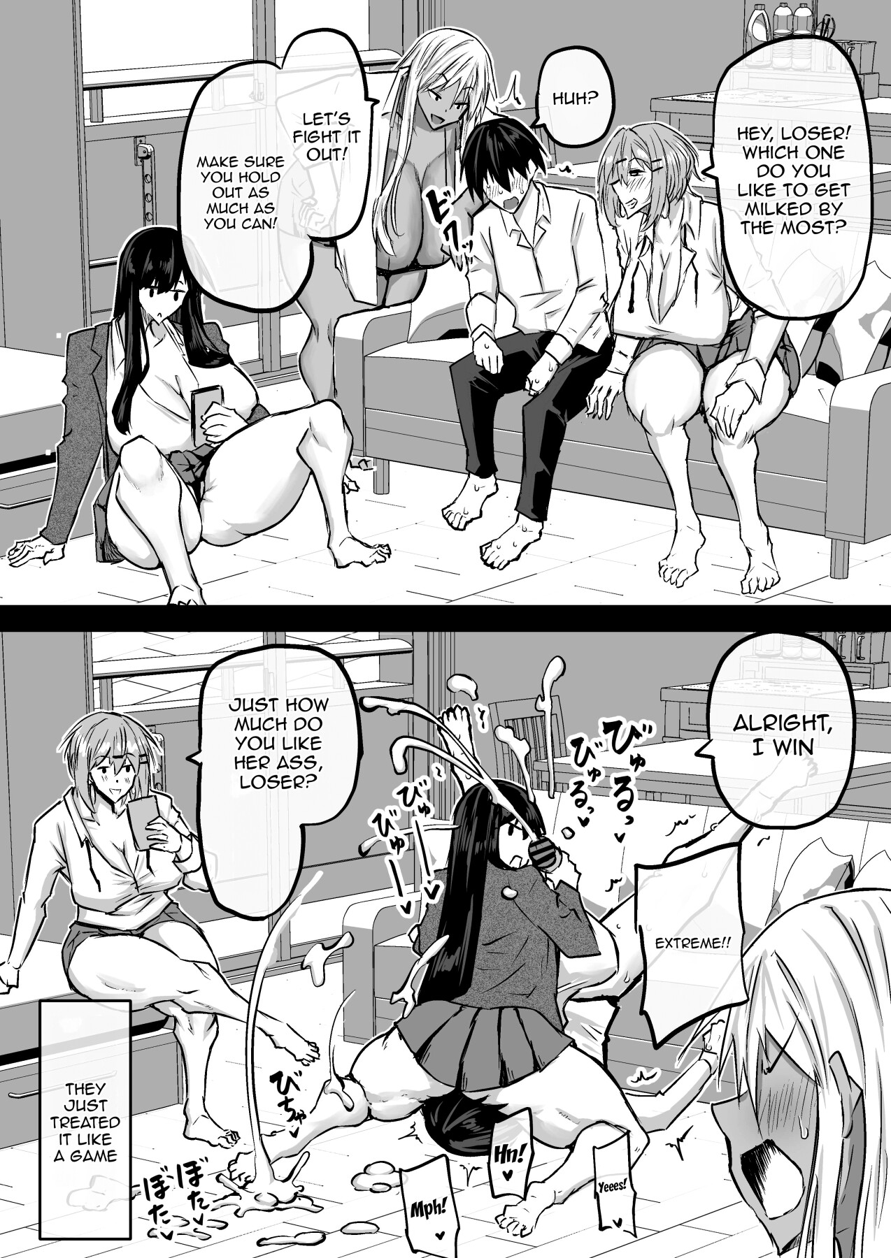 Hentai Manga Comic-The Huge Tittied Gals That Suck Everything Out Of Me-Read-28